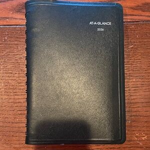 2026 Black Planner (6X8)